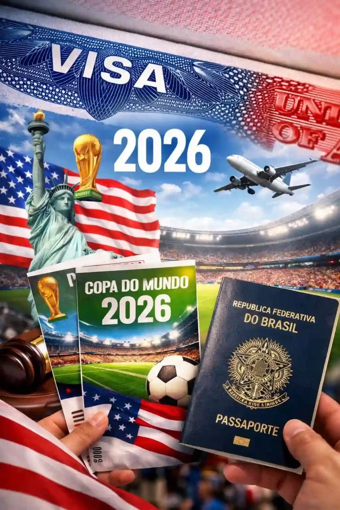 Ingresso da Copa Garante Prioridade no Visto Americano